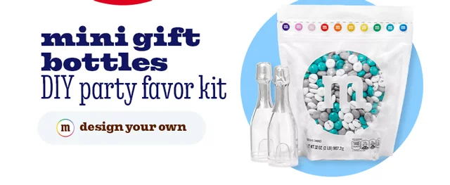 MINI GIFT BOTTLES DIY PARTY FAVOR KIT