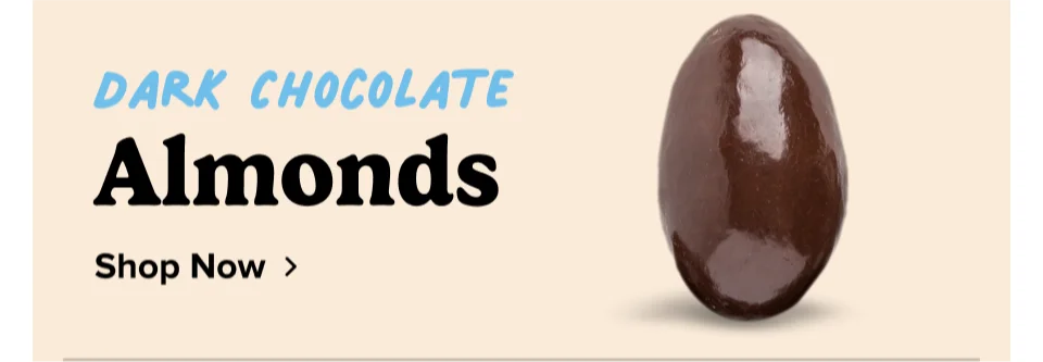 Dark chocolate Almonds Shop Now