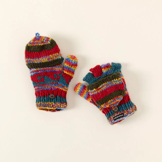 Rainbow Folding Gloves