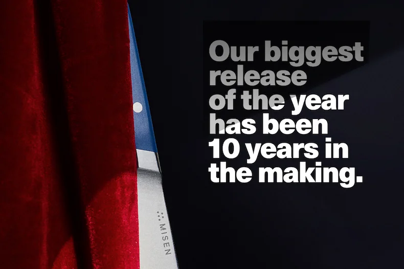 Our biggest release of the year has been 10 years in the making.