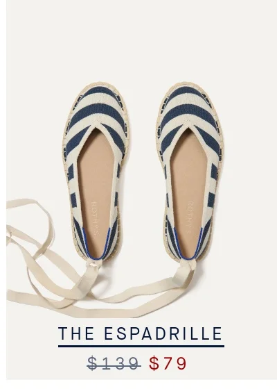 THE ESPADRILLE THE ESPADRILLE