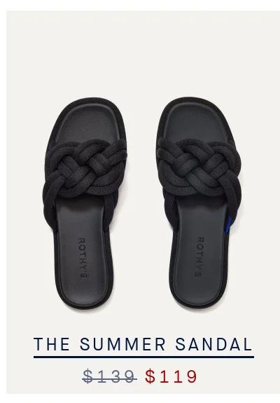 THE SUMMER SANDAL THE SUMMER SANDAL