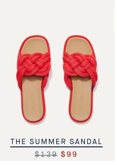 THE SUMMER SANDAL THE SUMMER SANDAL