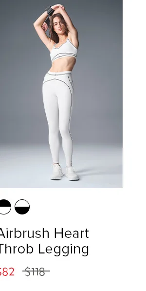 AIRBRUSH HEART THROG LEGGING
