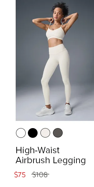 HIGH-WAIST AIRBRUSH LEGGING