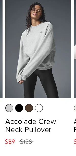 ACCOLADE CREW NECK PULLOVER