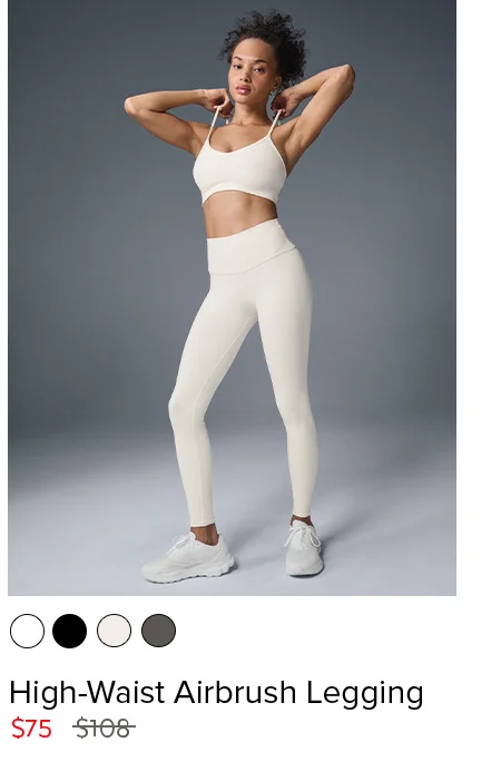 HIGH-WAIST AIRBRUSH LEGGING
