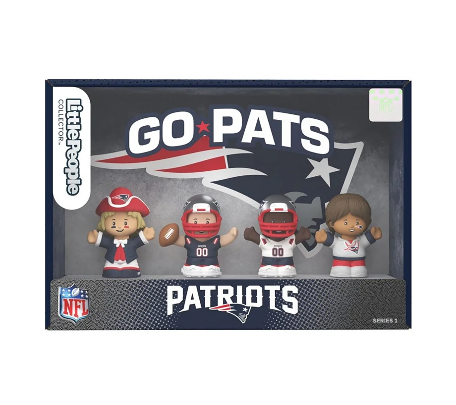 Little People Collector NFL Team Set of 4 Figurines Set
