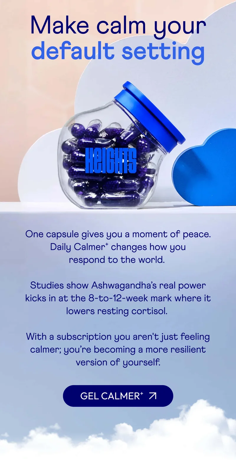 Make calm your default setting
