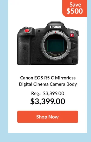 Canon EOS R5 C Mirrorless Digital Cinema Camera Body