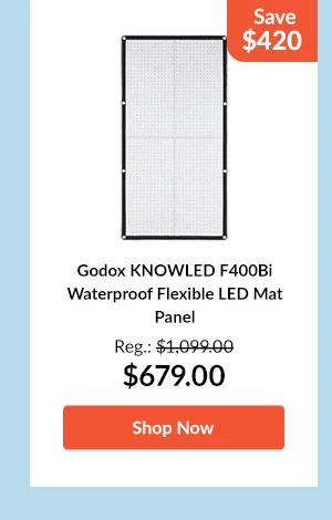 Godox KNOWLED F400Bi Waterproof Flexible LED Mat Panel