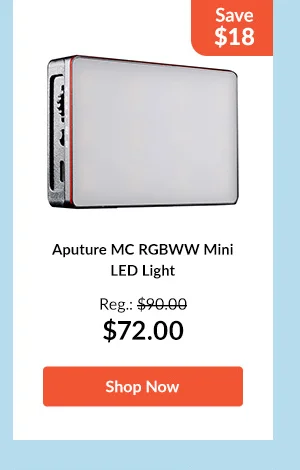 Aputure MC RGBWW Mini LED Light