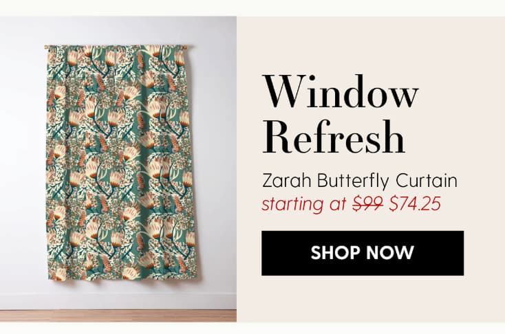 ZARAH BUTTERFLY Curtain