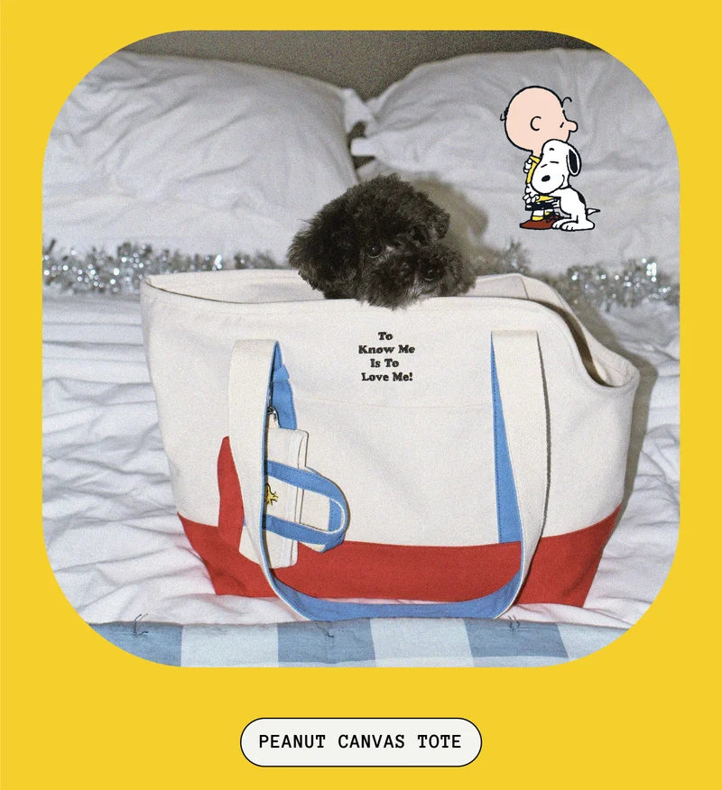 Peanut Canvas Tote
