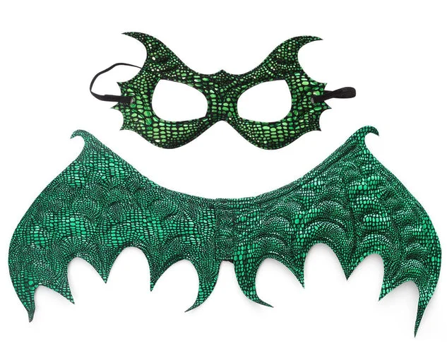 Image of Dragon Wings & Mask Set