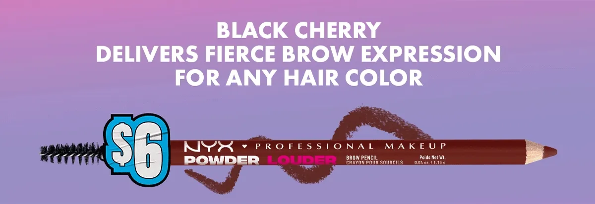 Fierce brow expression for any hair color