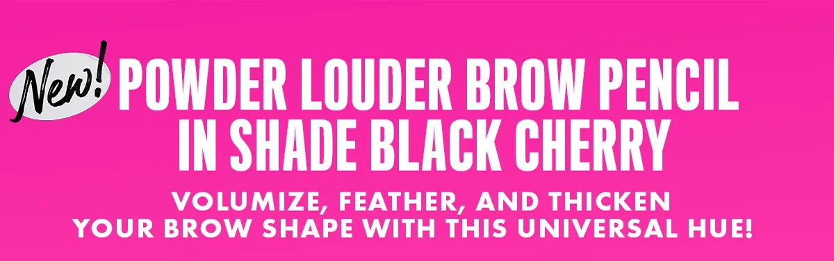 Powder Louder in shade Black Cherry