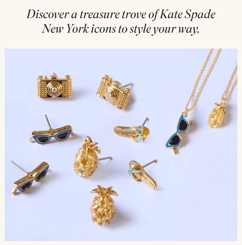 Discover a treasure trove of Kate Spade New York icons to style your way.