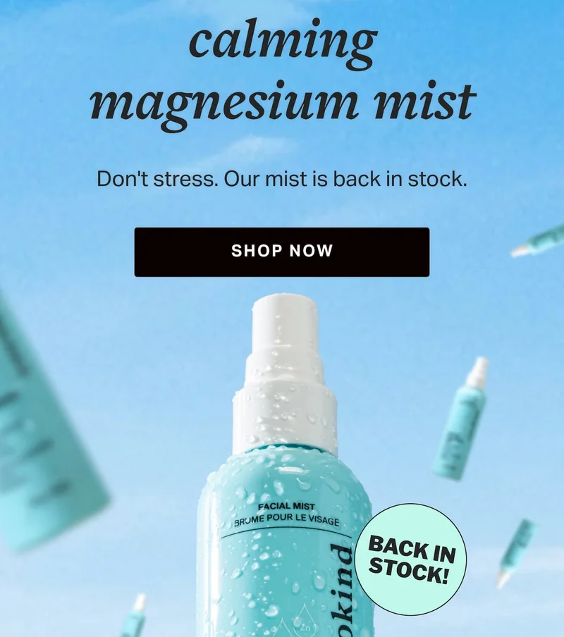 calming magnesium mist