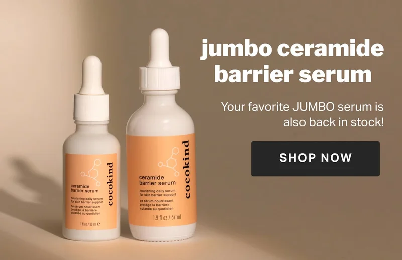 jumbo ceramide barrier serum Your favorite JUMBO serum is also back in stock!