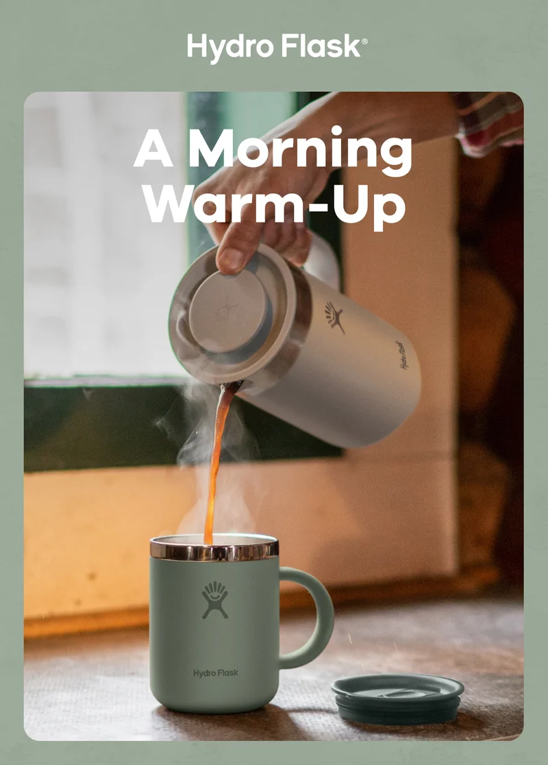 Hydro Flask A Morning Warm-Up