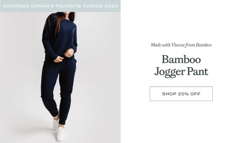 Shop The Bamboo Jogger Pant