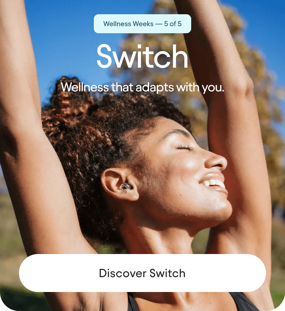 5 Weeks of Wellness - Week 5: Switch