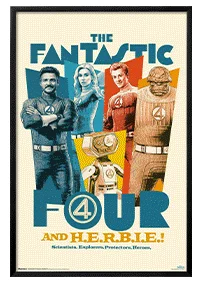 Marvel Fantastic Four: First Steps (2025) - F4 And H.E.R.B.I.E.