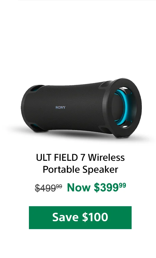 ULT FIELD 7 Wireless Portable Speaker | Save $100