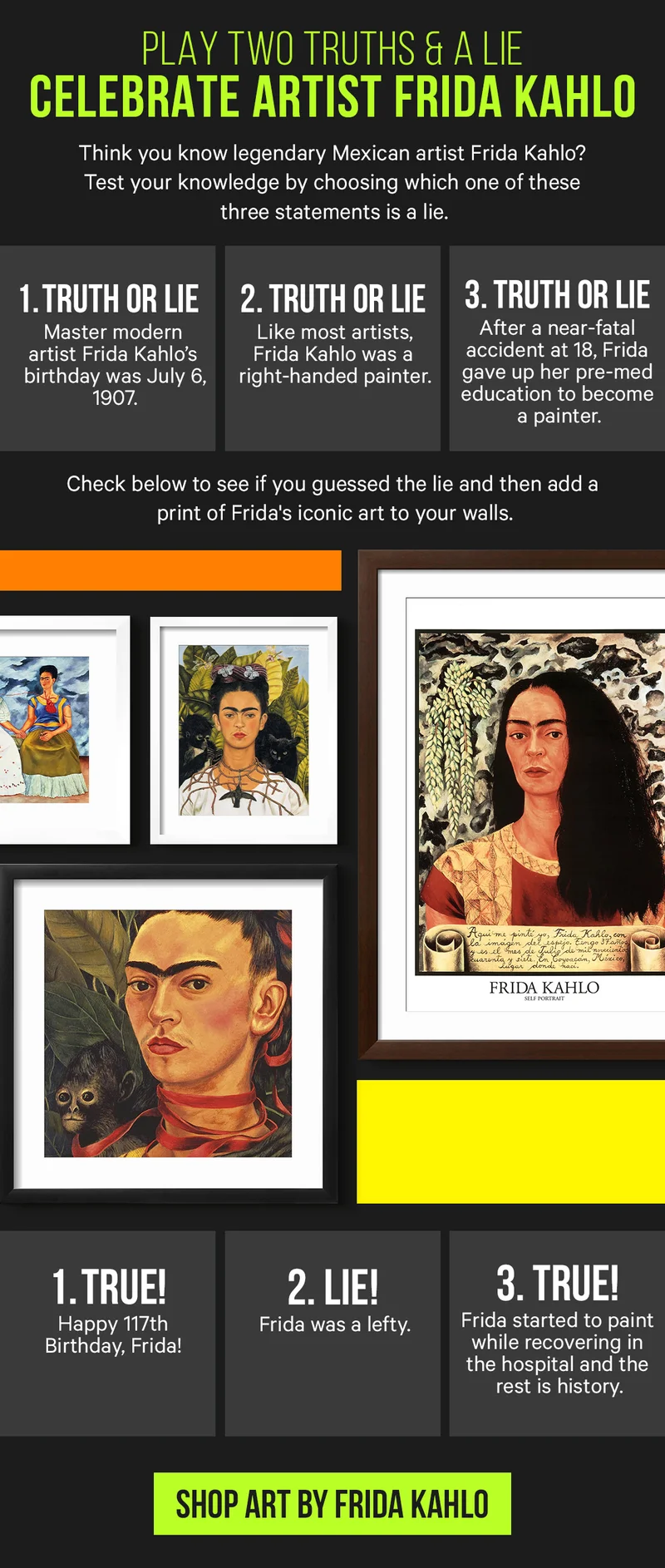Artist Spotlight - Frida Kahlo