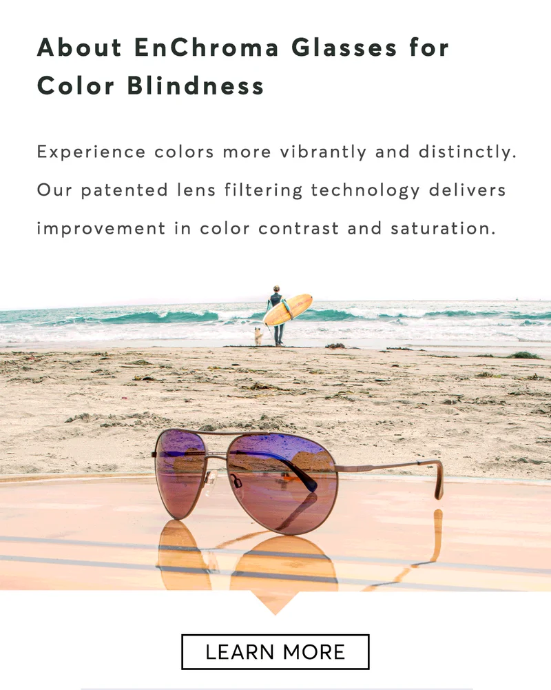 About EnChroma Glasses for Color Blindness