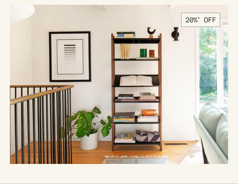 Save 20%* on The Shelving System