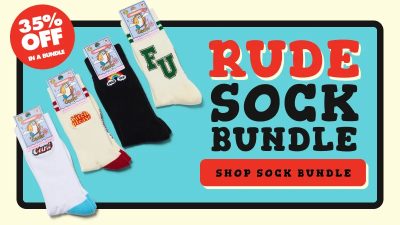 Rude sock bundle