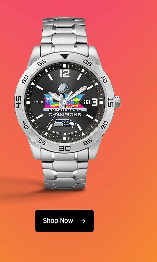 Super Bowl LX Champions Seattle Seahawks - Timex Citation