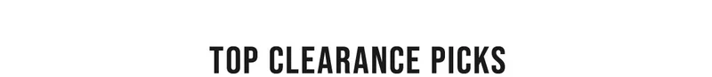 Top Clearance Picks