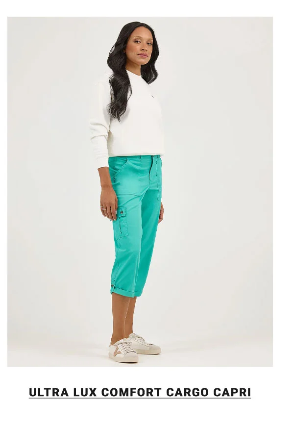 Ultra Lux Comfort Cargo Capri