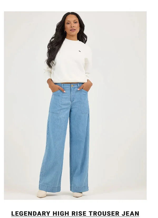 Legendary High Rise Trouser Jean
