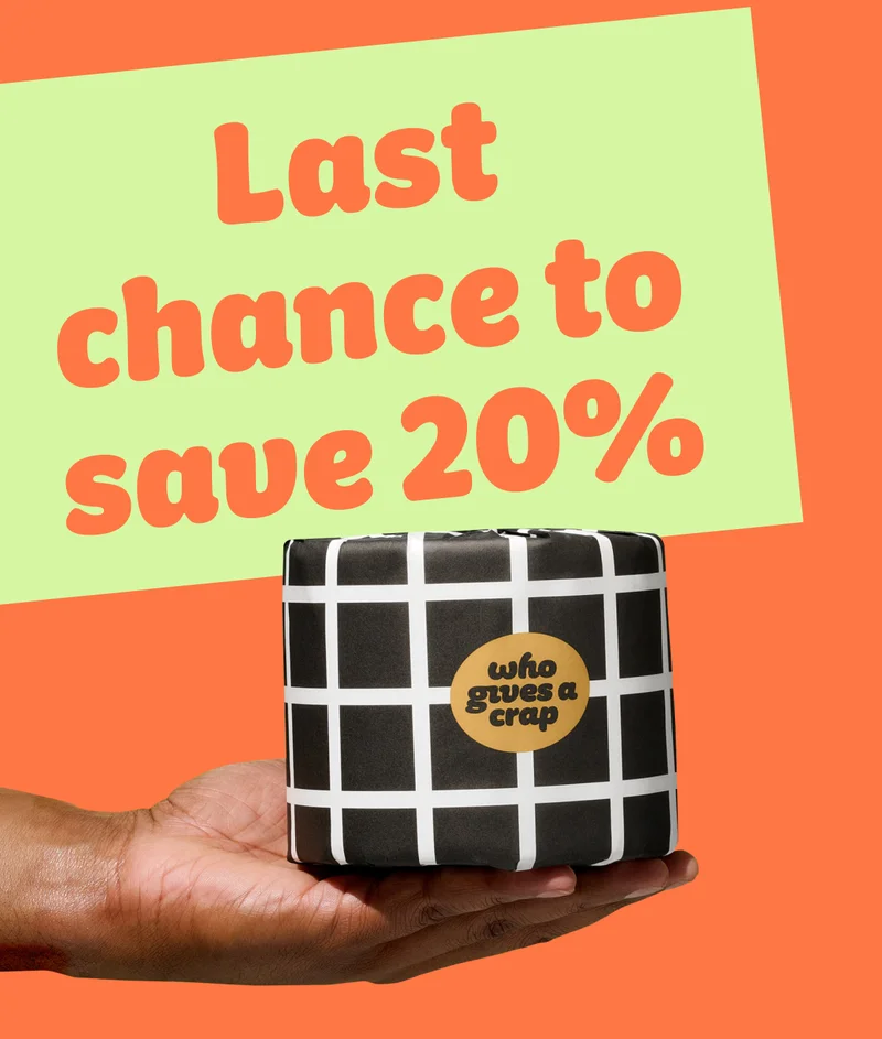 Last chance to save 20%