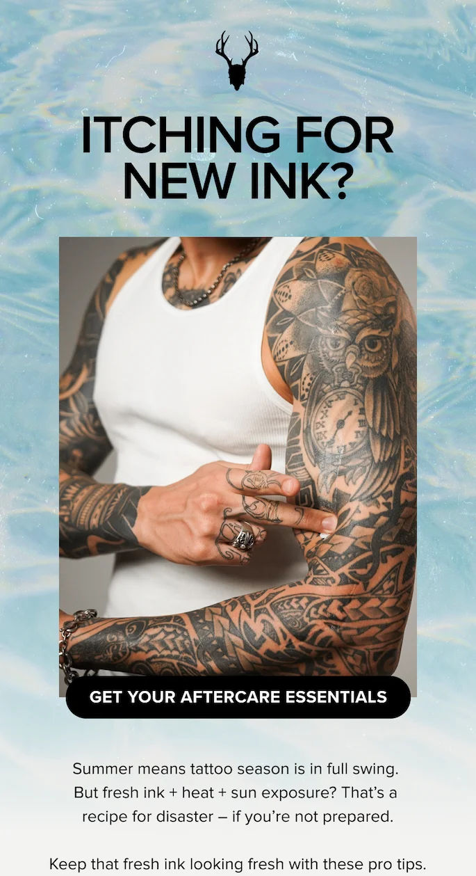 ITCHING FOR NEW INK? [GET YOUR AFTERCARE ESSENTIALS]