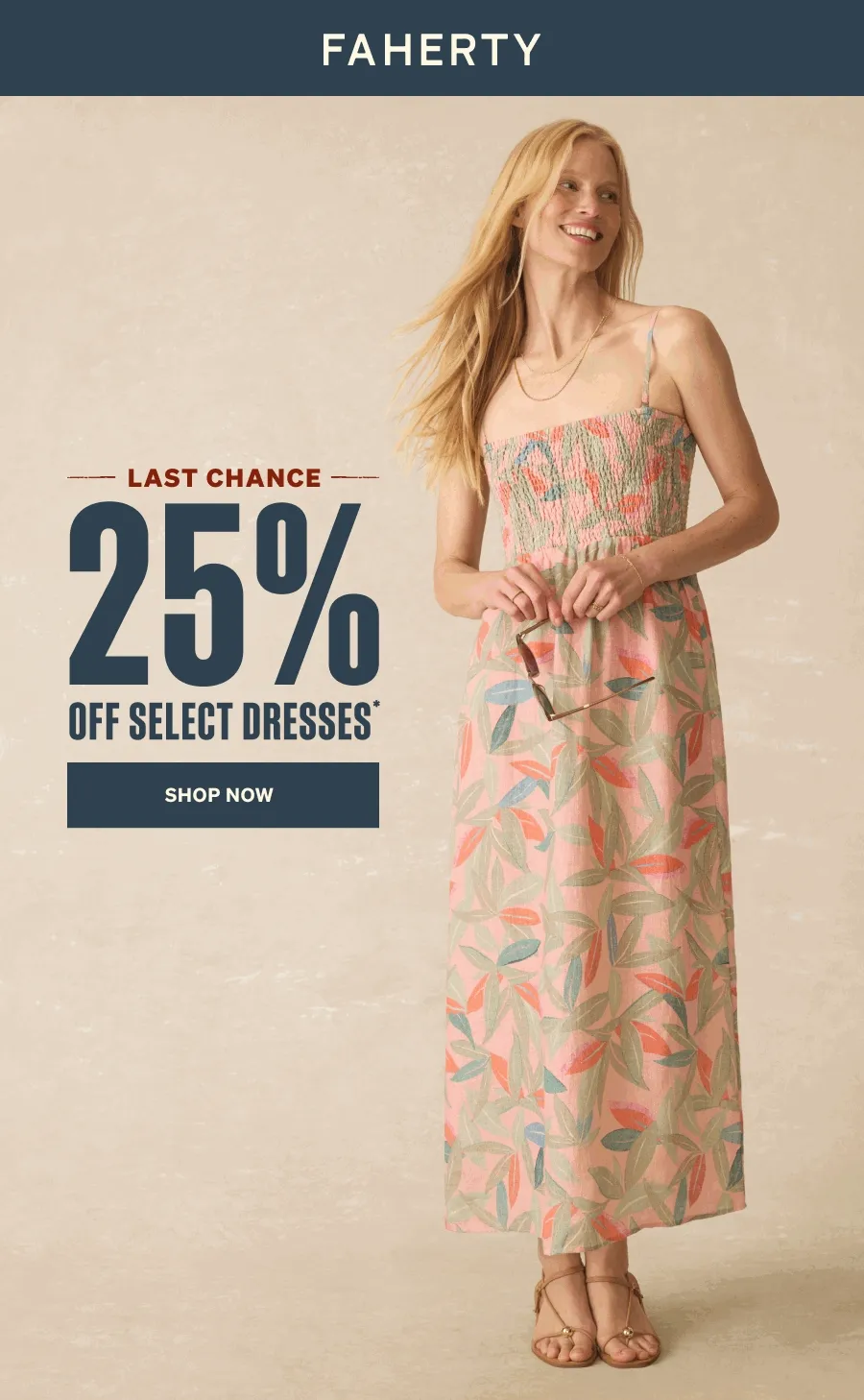 25% Off All Dresses*