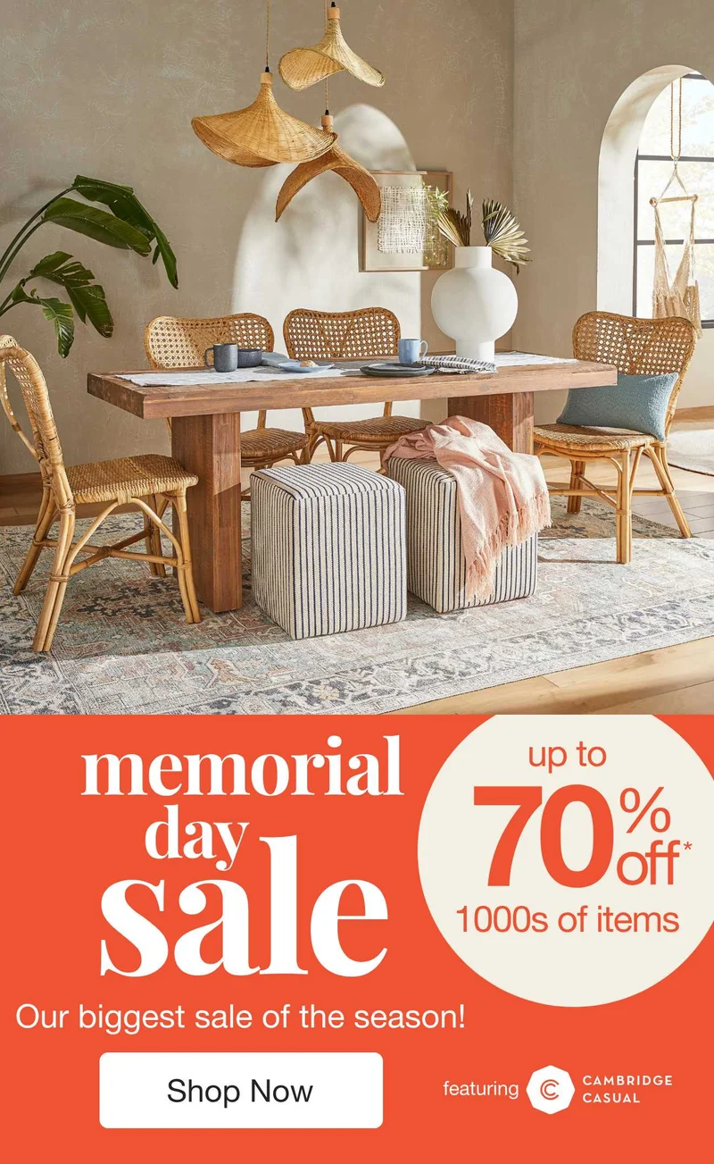 70% off 1000s of item*