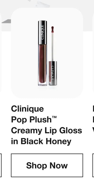 Clinique Pop Plush™ Creamy Lip Gloss in Black Honey | Shop Now
