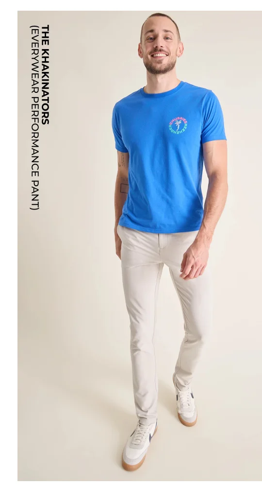 Everywear Performance Pant: The Khakinators