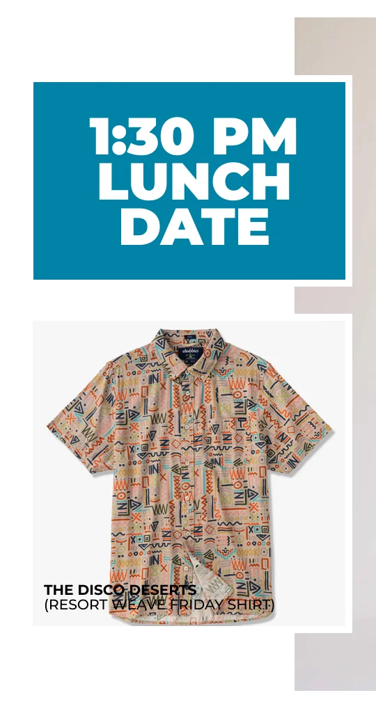 Resort Weave Friday Shirt: The Disco Deserts