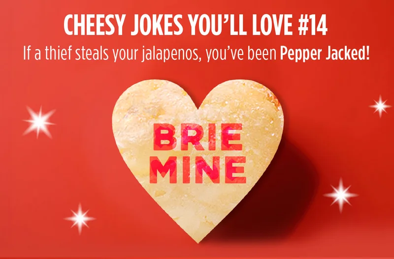 Moon Cheese | Why was the Pepper Jacked cheese  the life of the party? |. Because it was always jacked up!