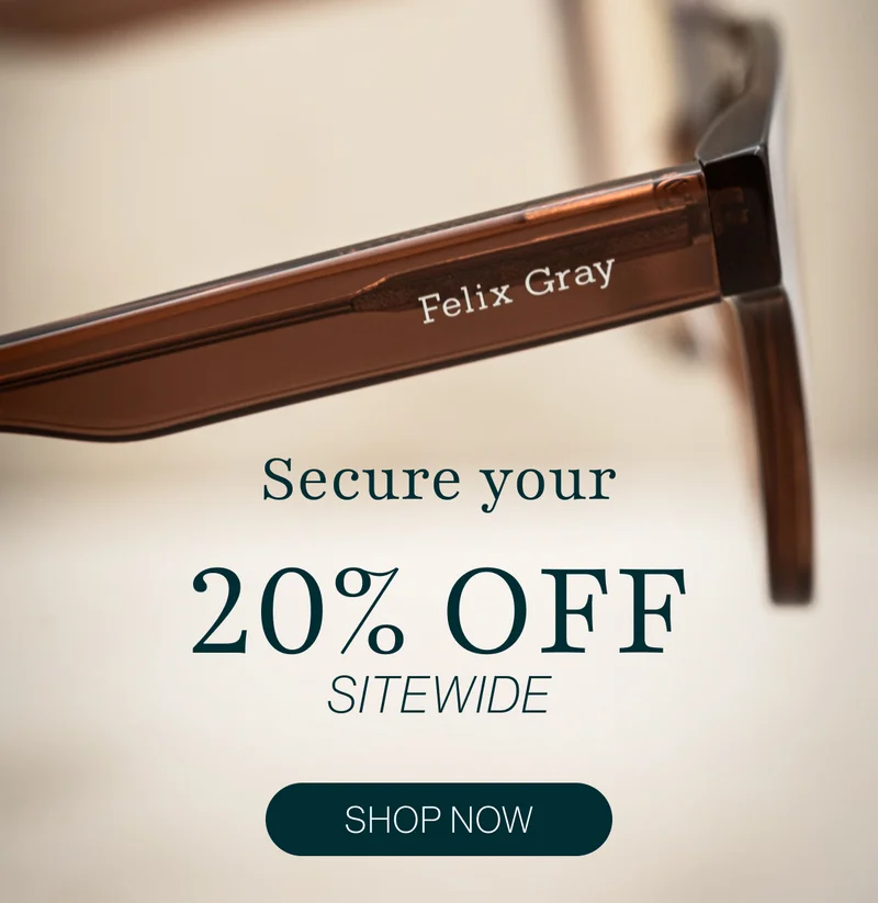 Secure your 20% Off sitewide