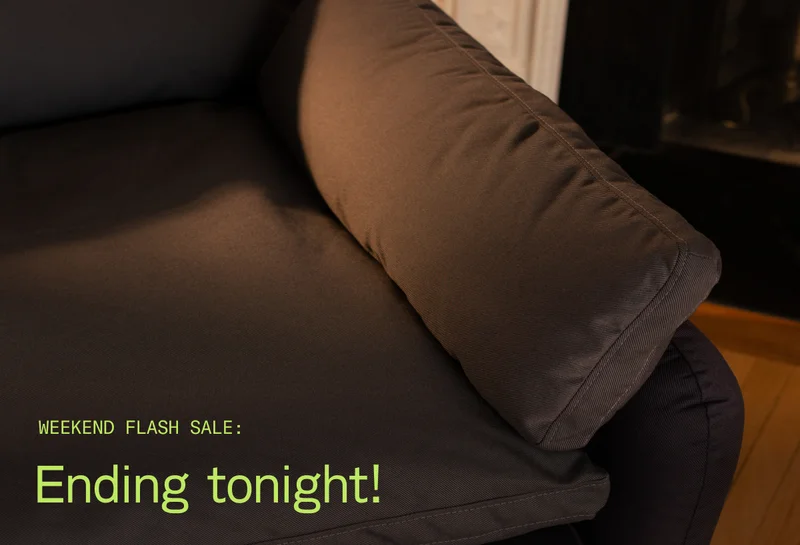 Weekend Flash Sale: Ending tonight!
