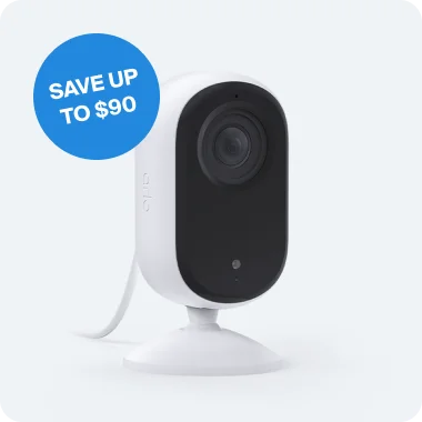 Save up to $90. Arlo Essential Indoor Camera.