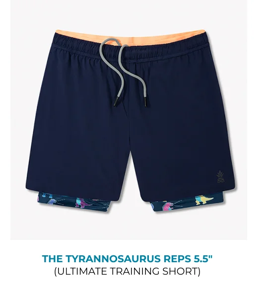 Ultimate Training Short: The Tyrannosaurus Reps 5.5"