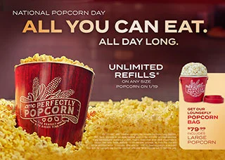 National Popcorn Day CCV